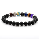 Pride Chakra Multi Color Stone Bracelet